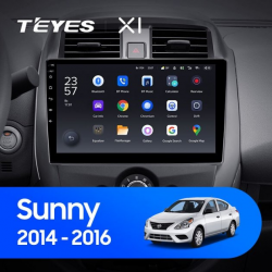    Teyes X1 2+32Gb Nissan Sunny 2014-2016 10
