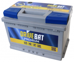 Акумулятор DRIVEBAT Premium 6СТ-75 Е (575 083 072 SMF) Фото Акумулятор DRIVEBAT Premium 6СТ-75 Е (575 083 072 SMF)