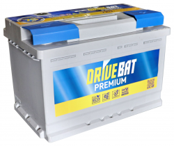 Акумулятор DRIVEBAT Premium 6СТ-75 Низькопола Е (575 046 072 SMF) Фото Акумулятор DRIVEBAT Premium 6СТ-75 Низькопола Е (575 046 072 SMF)