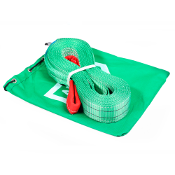 Трос буксирувальний ARMER ARM-155 (15т. стрічка 60мм. 6м., зелений) Фото Трос буксирувальний ARMER ARM-155 (15т. стрічка 60мм. 6м., зелений)