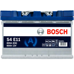   BOSCH EFB (S4E 111) (L4) 80Ah 800A R+ (0092S4E111)