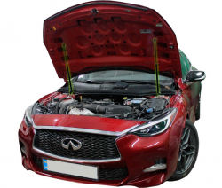 Газовий упор капота Infiniti QX30 (2016-2020) (2 шт) Фото Газовий упор капота Infiniti QX30 (2016-2020) (2 шт)