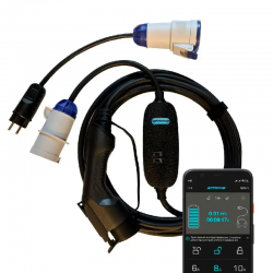 Зарядний пристрій Sparks Portable Smart 1x16A 3.7kW Type 1 Фото Зарядний пристрій Sparks Portable Smart 1x16A 3.7kW Type 1