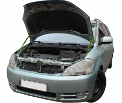 Газовий упор капота Toyota Avensis Verso (2001-2009) (2 шт) Фото Газовий упор капота Toyota Avensis Verso (2001-2009) (2 шт)