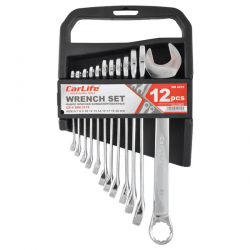 Набір ключів Carlife CR-V, 6-22мм, 12шт (WR4212) Фото Набір ключів Carlife CR-V, 6-22мм, 12шт (WR4212)