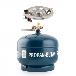 Газовий балон GZWM з пальником СK-630 (конфоркою), 4,8л Фото Газовий балон GZWM з пальником СK-630 (конфоркою), 4,8л