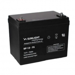 Акумуляторна батарея SUNLIGHT AccuForce S 12-75 Фото Акумуляторна батарея SUNLIGHT AccuForce S 12-75