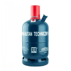 Газовий балон металевий GZWM S.A. 12,3л клапан G3/8LH Фото Газовий балон металевий GZWM S.A. 12,3л клапан G3/8LH