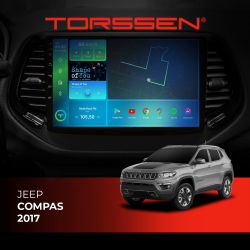    TORSSEN Jeep Compas 17- FL10 4+64Gb 4G Carplay DSP