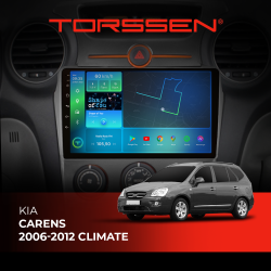    TORSSEN Kia Carens 2006-2012 climate FL9 4+64Gb 4G Carplay DSP