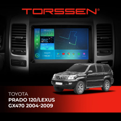    TORSSEN Toyota Prado 120/Lexus GX470 04-09 FL9 4+64Gb 4G Carplay DSP