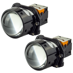 Лінзи світлодіодні DriveX Bi-LED Prisma 3.0 56/62W 6K (комплект) Фото Лінзи світлодіодні DriveX Bi-LED Prisma 3.0 56/62W 6K (комплект)