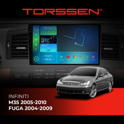    TORSSEN Infiniti M35 2005-2010/Nissan Fuga 2004-2009 FL9 4+64Gb 4G Carplay DSP