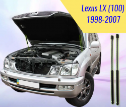 Газовий упор капота Lexus LX (100) (1998-2007) (2 шт) Фото Газовий упор капота Lexus LX (100) (1998-2007) (2 шт)