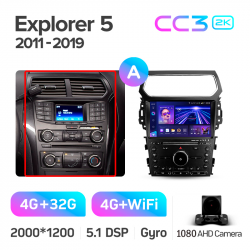 ���� ������������� ������ Teyes CC3 4+32 Gb Ford Explorer 5 2011 - 2019 (A) 10