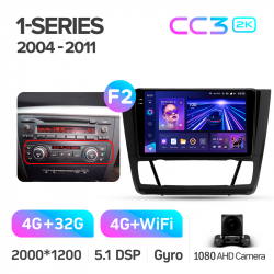 ���� ������������� ������ Teyes CC3 4+32 Gb BMW 1 E88 E82 E81 E87 2004-2011 (B) 9-inch 2k (L2)