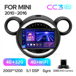 ���� ������������� ������ Teyes CC3 4+32 Gb BMW Mini 2010-2016 9-inch 2k (L3)