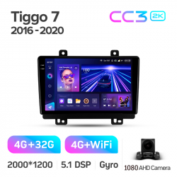 ���� ������������� ������ Teyes CC3 4+32 Gb Chery Tiggo 7 1 2016-2020 (F1) 9-inch 2k (L1)