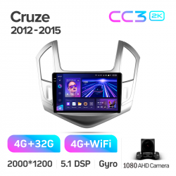 ���� ������������� ������ Teyes CC3 4+32 Gb Chevrolet Cruze J300 J308 2012-2015 9-inch 2k