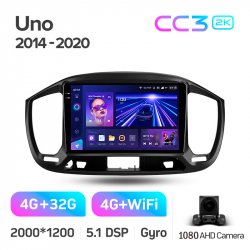 ���� ������������� ������ Teyes CC3 4+32 Gb Fiat Uno 2014-2020 9-inch 2k (L1)