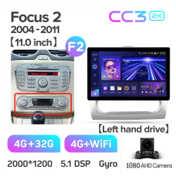 ���� ������������� ������ Teyes CC3 4+32 Gb Ford Focus 2 Mk 2 2004-2011 (F2) 11inch 2k