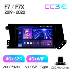 ���� ������������� ������ Teyes CC3 4+32 Gb GREAT WALL Hover Haval F7 F7X 2019-2020 9-inch 2k