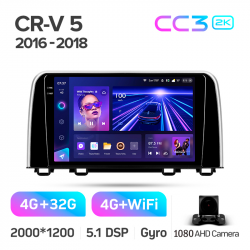 ���� ������������� ������ Teyes CC3 4+32 Gb Honda CR-V CR-V 5 RT RW 2016-2018 9-inch 2k