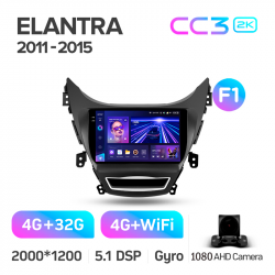 ���� ������������� ������ Teyes CC3 4+32 Gb Hyundai Elantra 5 JK GD MD UD 2010-2016 9-inch 2k