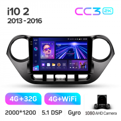 ���� ������������� ������ Teyes CC3 4+32 Gb Hyundai i10 2013-2016 9-inch 2k (L1)