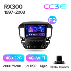 ���� ������������� ������ Teyes CC3 4+32 Gb Lexus RX300 XU10 (F2) 1997-2003 9-inch 2k (L3)