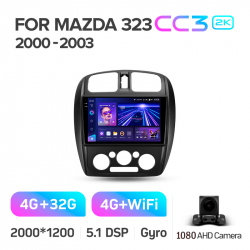 ���� ������������� ������ Teyes CC3 4+32 Gb Mazda 323 BJ 2000-2003 9-inch 2k