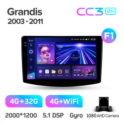 ���� ������������� ������ Teyes CC3 4+32 Gb Mitsubishi Grandis 1 2003-2010 (F1) 9-inch 2k