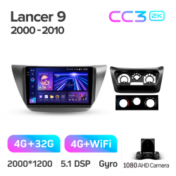 ���� ������������� ������ Teyes CC3 4+32 Gb Mitsubishi Lancer 9 CS 2000-2010 9-inch 2k