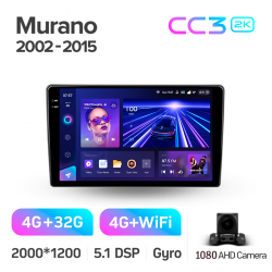 ���� ������������� ������ Teyes CC3 4+32 Gb Nissan Murano Z50 2002-2015 9-inch 2k