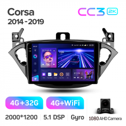 ���� ������������� ������ Teyes CC3 4+32 Gb Opel Corsa 2014-2019 9-inch 2k