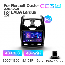 ���� ������������� ������ Teyes CC3 4+32 Gb Renault Duster 2015-2020 9-inch 2k (L1)