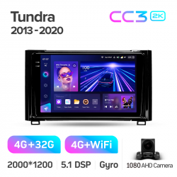 ���� ������������� ������ Teyes CC3 4+32 Gb Toyota Tundra XK50 2013-2020 9-inch 2k