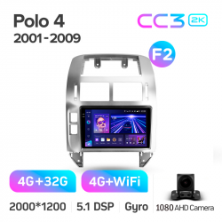 ���� ������������� ������ Teyes CC3 4+32 Gb Volkswagen Polo Mk4 IV 4 (F2) 2001-2009 9-inch 2k