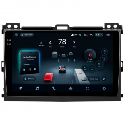 ���� ������������� ������ Teyes CC4 Pro 12+256 Gb Toyota Land Cruiser Prado 120 3 III For Lexus GX470 GX 470 J120 2002-2009 (F1) (B) 9-inch 2k