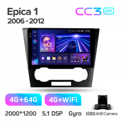 ���� ������������� ������ Teyes CC3 4+64 Gb Chevrolet Epica 1 2006 - 2012 9-inch 2k