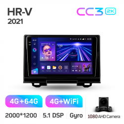 ���� ������������� ������ Teyes CC3 4+64 Gb Honda HR-V RV RZ 2021 9-inch 2k