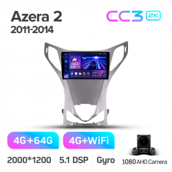 Автомагнітола штатна Teyes CC3 4+64 Gb Hyundai Azera 2 II 2011-2014 9-inch 2k (L2) Фото Автомагнітола штатна Teyes CC3 4+64 Gb Hyundai Azera 2 II 2011-2014 9-inch 2k (L2)
