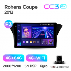 ���� ������������� ������ Teyes CC3 4+64 Gb Hyundai Rohens Coupe (F3) 2012 9-inch 2k (L3)