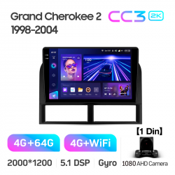 ���� ������������� ������ Teyes CC3 4+64 Gb Jeep Grand Cherokee II WJ 1998-2004 (CAN BUS) 9-inch (L2) 2k