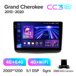 ���� ������������� ������ Teyes CC3 4+64 Gb Jeep Grand Cherokee WK2 2013-2020 9-inch 2k (L1)