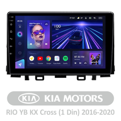 ���� ������������� ������ Teyes CC3 4+64 Gb Kia RIO YB KX Cross (1 Din) 2016-2020 9-inch 1din