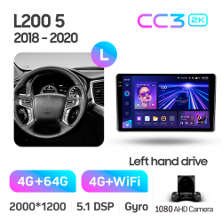 ���� ������������� ������ Teyes CC3 4+64 Gb Mitsubishi L200 5 2018-2020 9-inch 2k