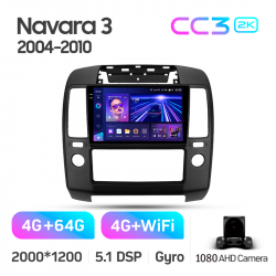 Автомагнітола штатна Teyes CC3 4+64 Gb Nissan Navara 3 D40 2004-2010 9-inch 2k Фото Автомагнітола штатна Teyes CC3 4+64 Gb Nissan Navara 3 D40 2004-2010 9-inch 2k