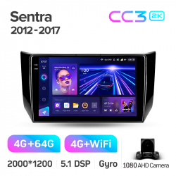 Автомагнітола штатна Teyes CC3 4+64 Gb Nissan Sentra B17 2012-2017 10-inch 2k Фото Автомагнітола штатна Teyes CC3 4+64 Gb Nissan Sentra B17 2012-2017 10-inch 2k