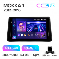 ���� ������������� ������ Teyes CC3 4+64 Gb Opel Mokka 1 2012-2016 9-inch 2k